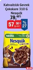 NESQUİK KAHVALTILIK GEVREK ÇOKOKARE 310 G NESQUİK KAHVALTILIK GEVREK ÇOKOKARE 310 G